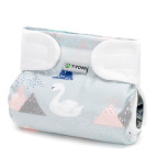 T-TOMI Ortopedické abdukčné nohavičky PLUS - suchý zips Swan (5-9kg)