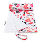 T-TOMI Prebaľovacia podložka Hearts