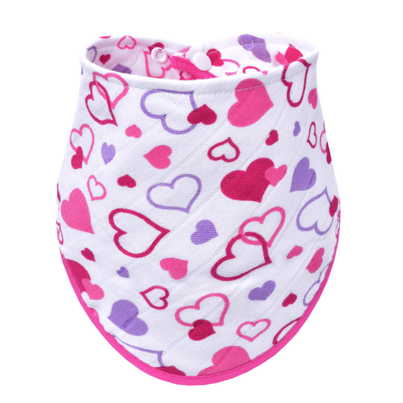 T-TOMI Bambusový slintáčik Hearts